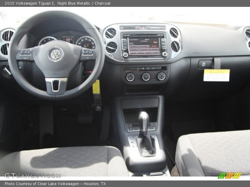 Night Blue Metallic / Charcoal 2015 Volkswagen Tiguan S