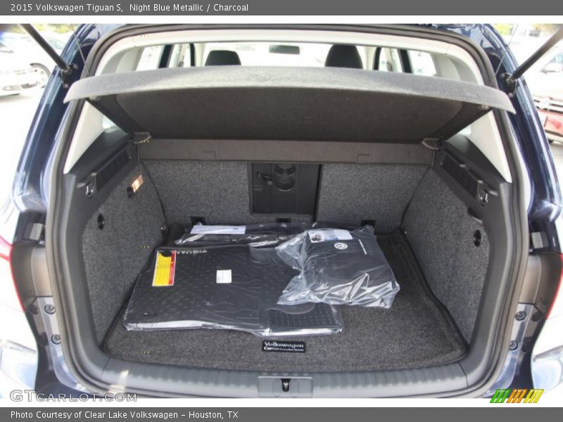 Night Blue Metallic / Charcoal 2015 Volkswagen Tiguan S