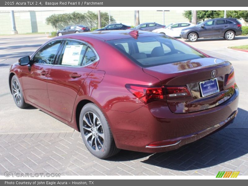 Basque Red Pearl II / Parchment 2015 Acura TLX 2.4