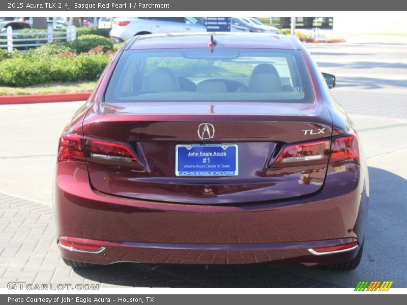 Basque Red Pearl II / Parchment 2015 Acura TLX 2.4