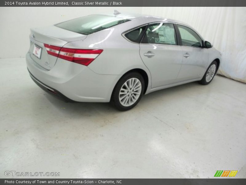 Classic Silver Metallic / Black 2014 Toyota Avalon Hybrid Limited