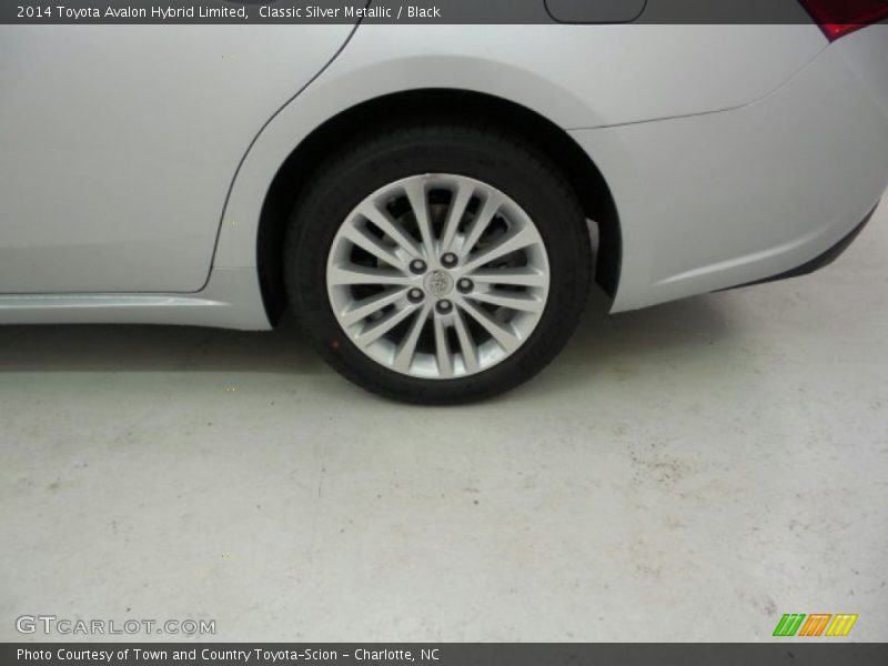 Classic Silver Metallic / Black 2014 Toyota Avalon Hybrid Limited