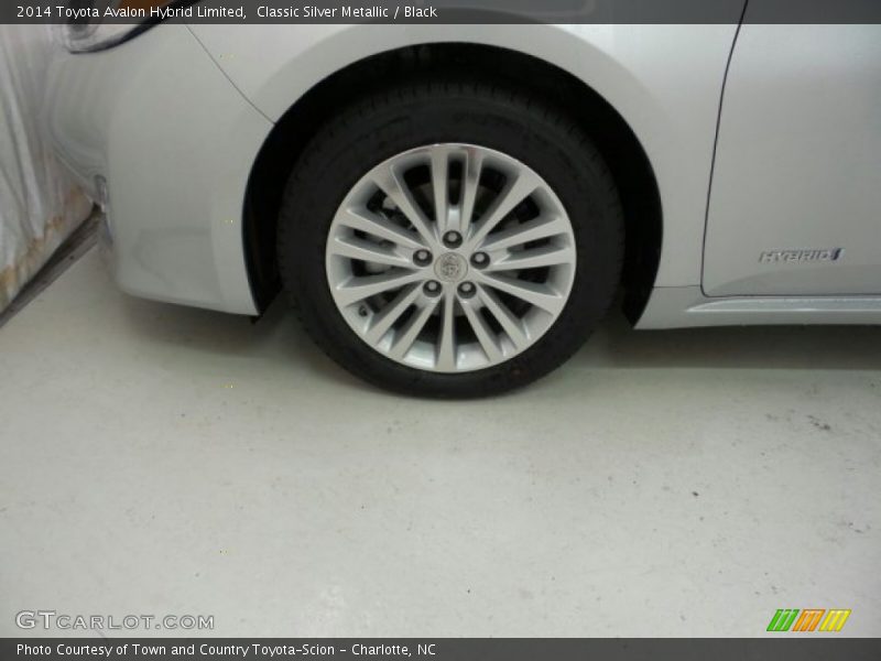 Classic Silver Metallic / Black 2014 Toyota Avalon Hybrid Limited