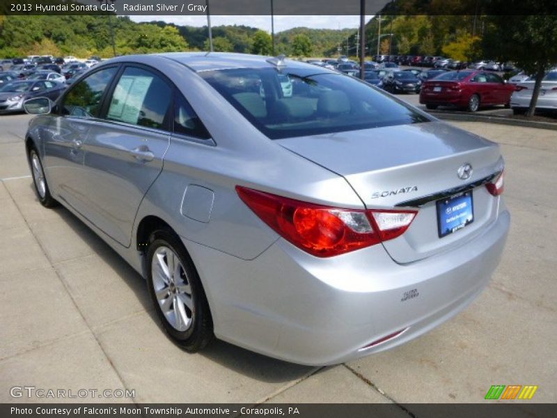 Radiant Silver / Gray 2013 Hyundai Sonata GLS