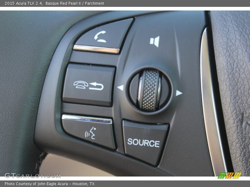 Basque Red Pearl II / Parchment 2015 Acura TLX 2.4