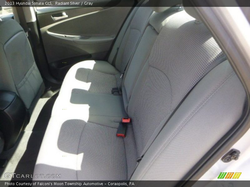 Radiant Silver / Gray 2013 Hyundai Sonata GLS