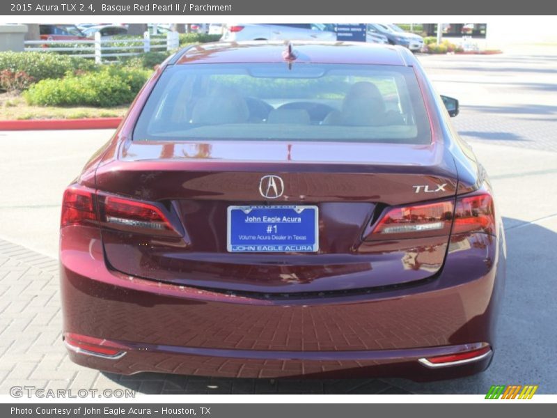 Basque Red Pearl II / Parchment 2015 Acura TLX 2.4