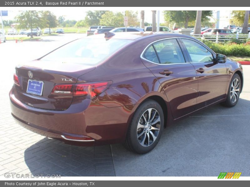 Basque Red Pearl II / Parchment 2015 Acura TLX 2.4