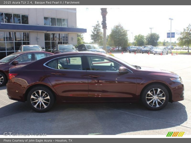 Basque Red Pearl II / Parchment 2015 Acura TLX 2.4