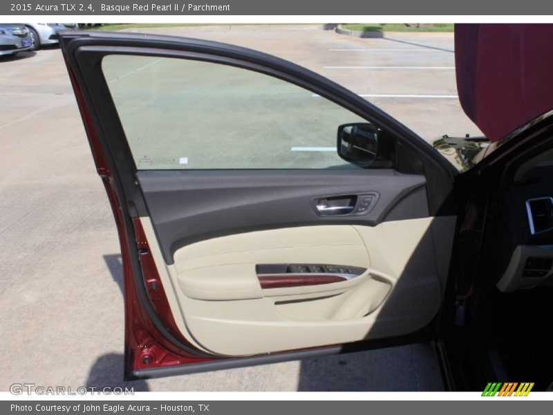 Basque Red Pearl II / Parchment 2015 Acura TLX 2.4