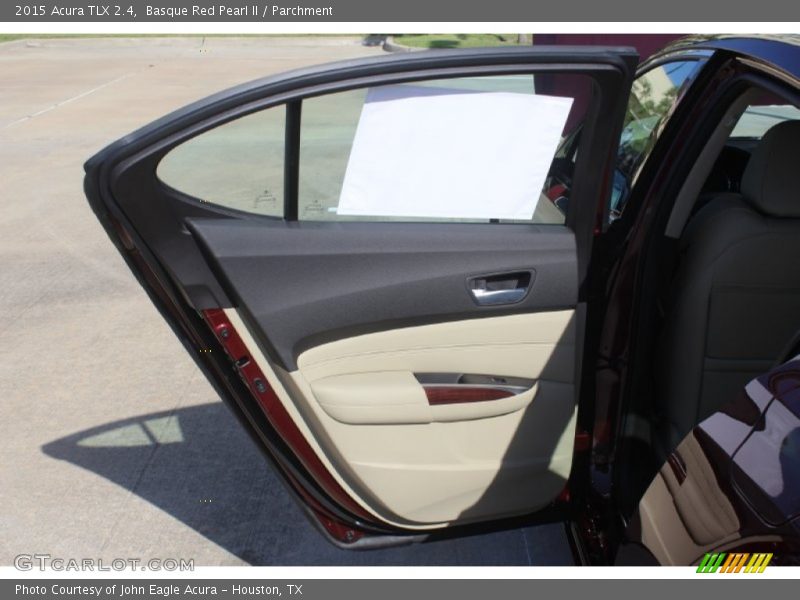 Basque Red Pearl II / Parchment 2015 Acura TLX 2.4