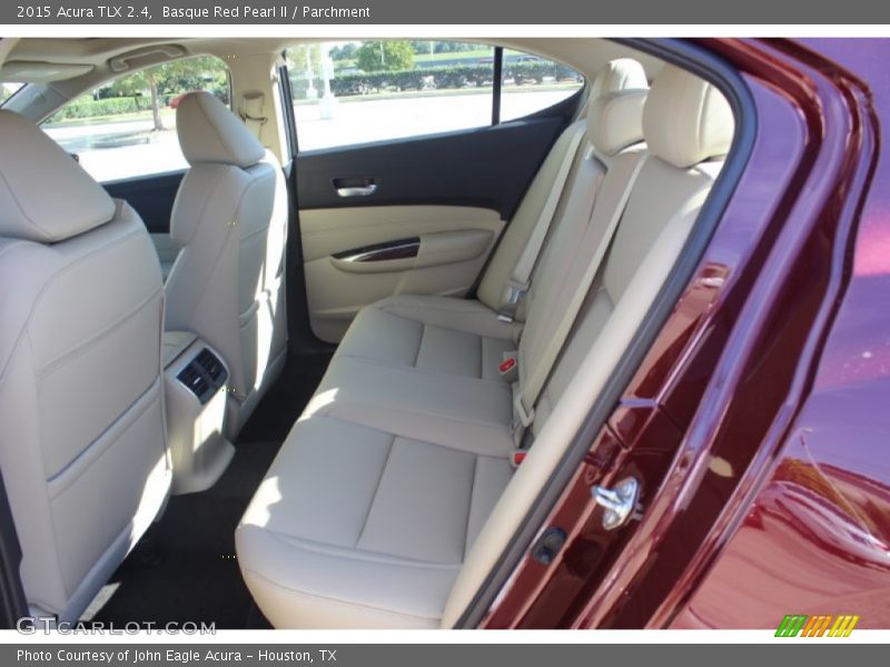 Basque Red Pearl II / Parchment 2015 Acura TLX 2.4