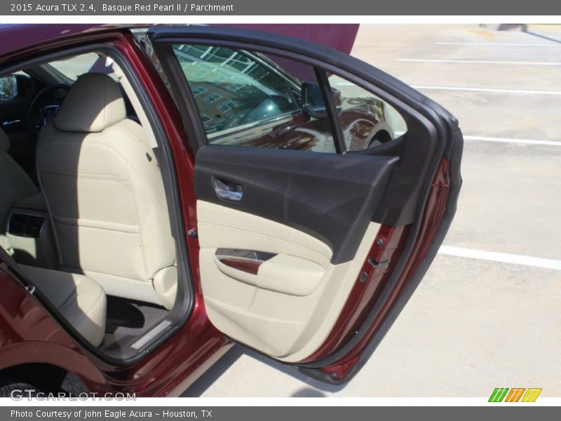Basque Red Pearl II / Parchment 2015 Acura TLX 2.4