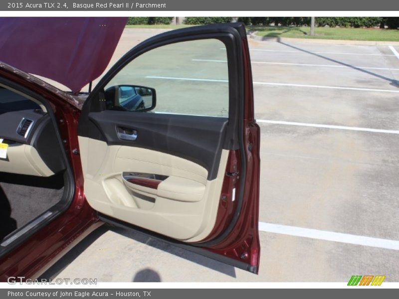 Basque Red Pearl II / Parchment 2015 Acura TLX 2.4