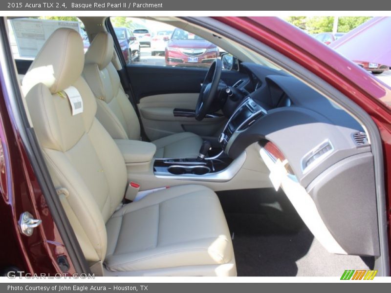 Basque Red Pearl II / Parchment 2015 Acura TLX 2.4