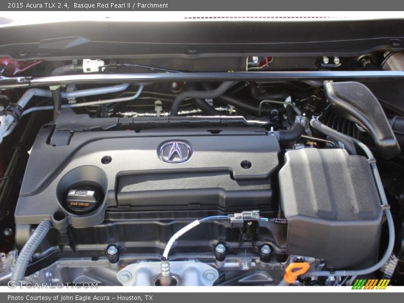 Basque Red Pearl II / Parchment 2015 Acura TLX 2.4