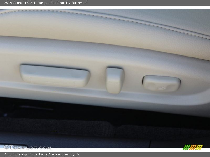 Basque Red Pearl II / Parchment 2015 Acura TLX 2.4