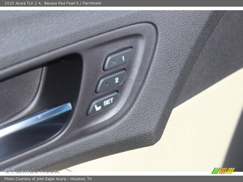 Basque Red Pearl II / Parchment 2015 Acura TLX 2.4