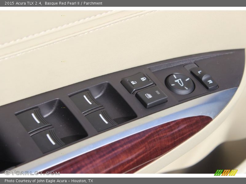 Basque Red Pearl II / Parchment 2015 Acura TLX 2.4