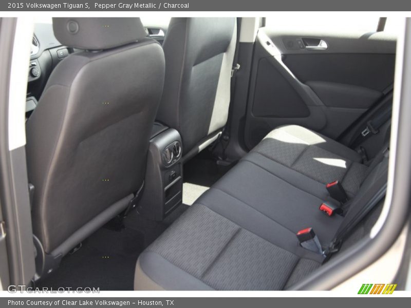 Pepper Gray Metallic / Charcoal 2015 Volkswagen Tiguan S