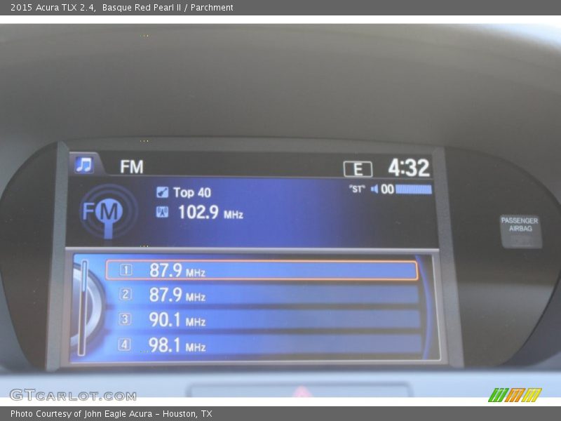 Basque Red Pearl II / Parchment 2015 Acura TLX 2.4