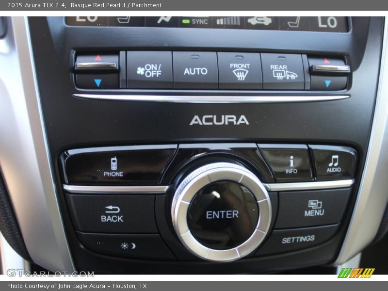 Basque Red Pearl II / Parchment 2015 Acura TLX 2.4