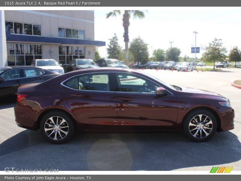 Basque Red Pearl II / Parchment 2015 Acura TLX 2.4