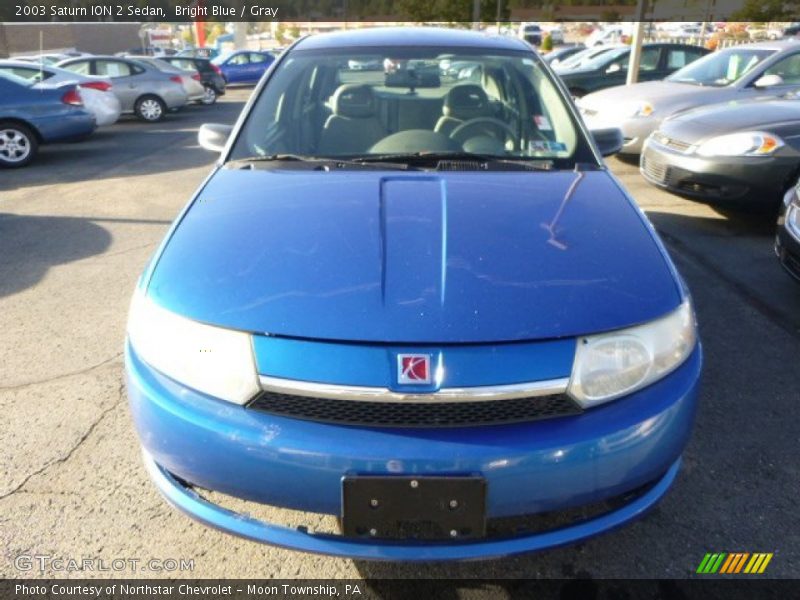 Bright Blue / Gray 2003 Saturn ION 2 Sedan