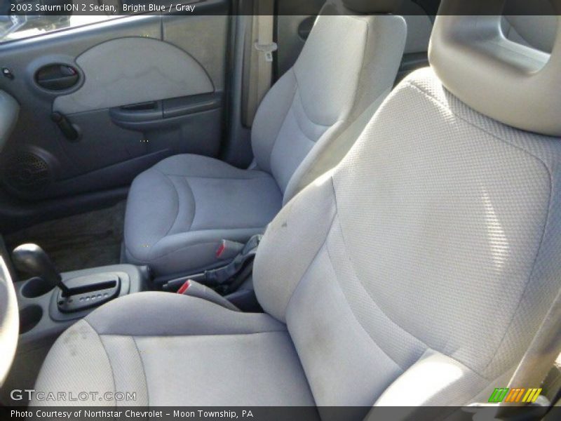 Bright Blue / Gray 2003 Saturn ION 2 Sedan