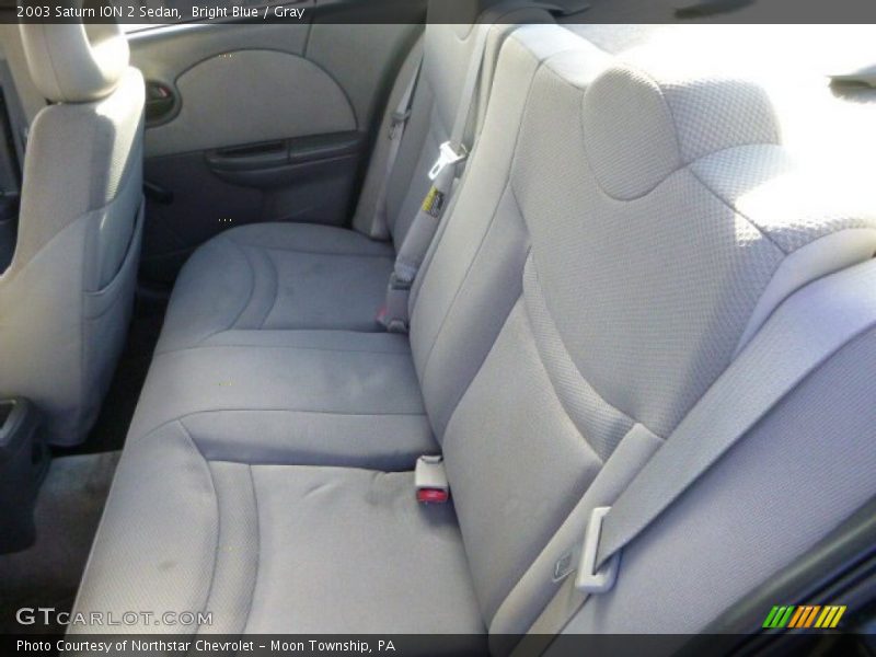 Bright Blue / Gray 2003 Saturn ION 2 Sedan