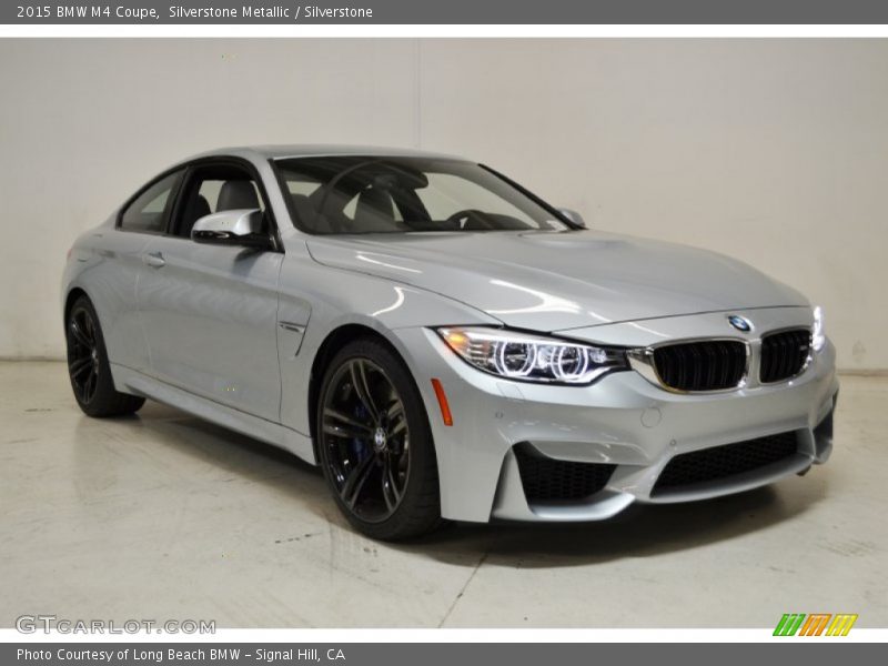 Silverstone Metallic / Silverstone 2015 BMW M4 Coupe