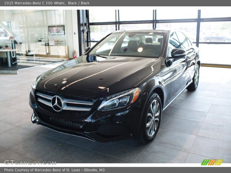 Front 3/4 View of 2015 C 300 4Matic
