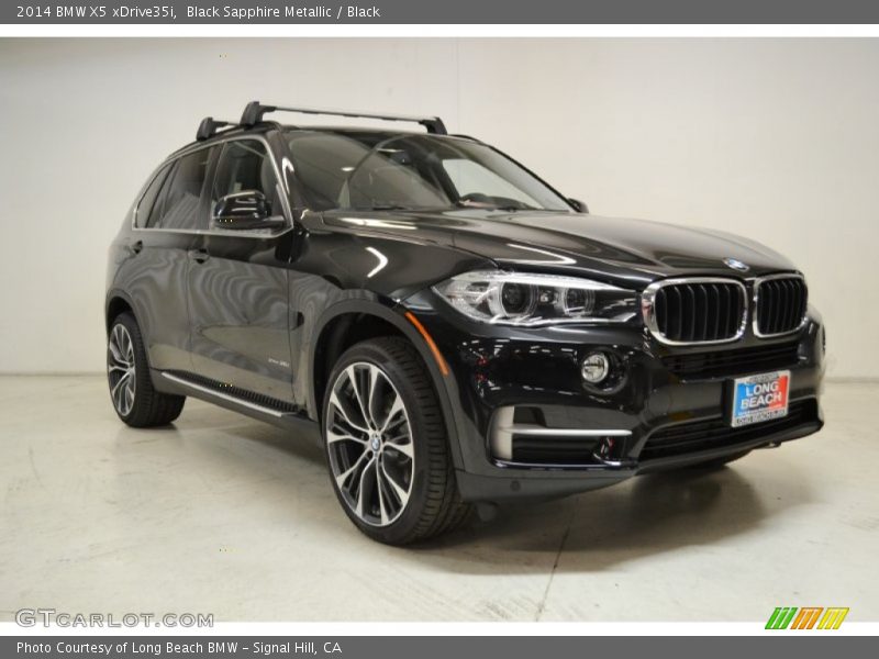 Black Sapphire Metallic / Black 2014 BMW X5 xDrive35i