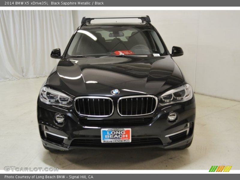 Black Sapphire Metallic / Black 2014 BMW X5 xDrive35i