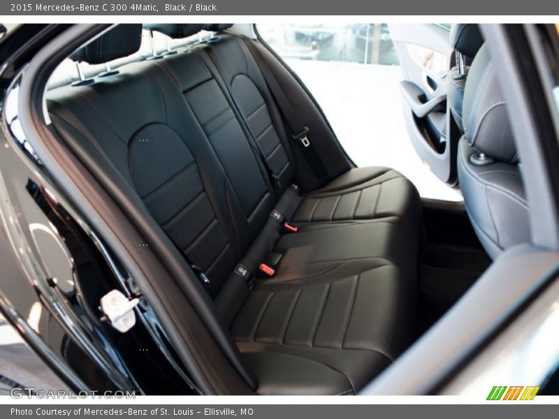 Rear Seat of 2015 C 300 4Matic