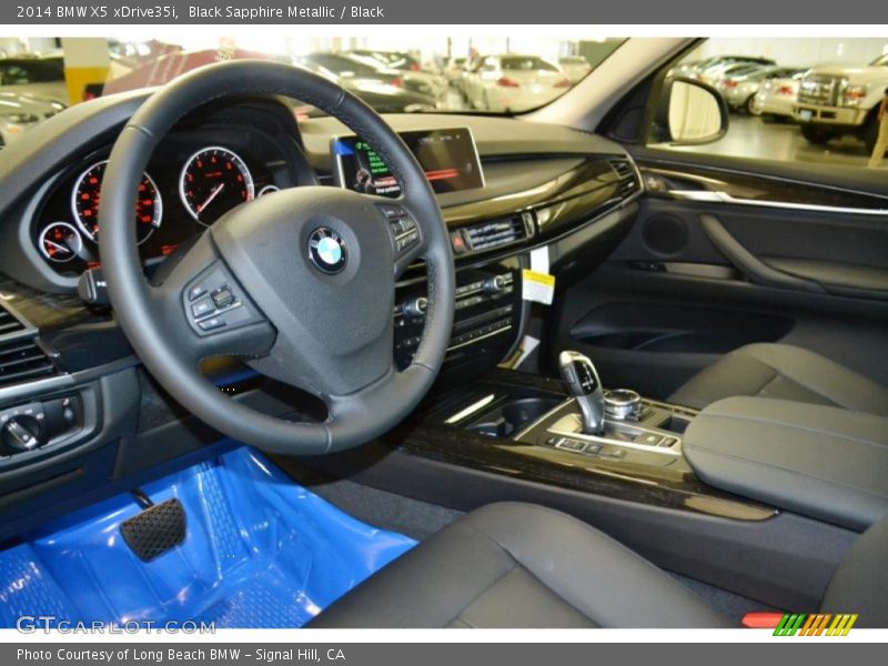 Black Sapphire Metallic / Black 2014 BMW X5 xDrive35i
