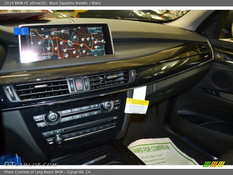 Black Sapphire Metallic / Black 2014 BMW X5 xDrive35i