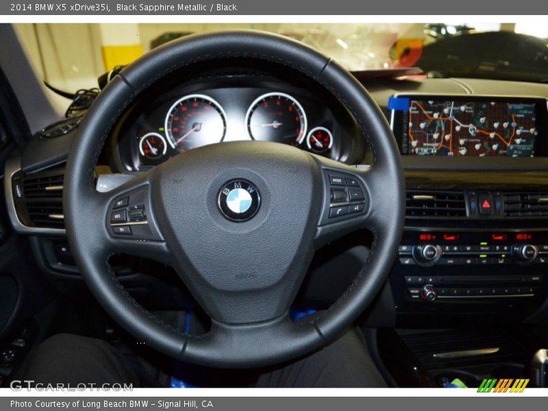 Black Sapphire Metallic / Black 2014 BMW X5 xDrive35i