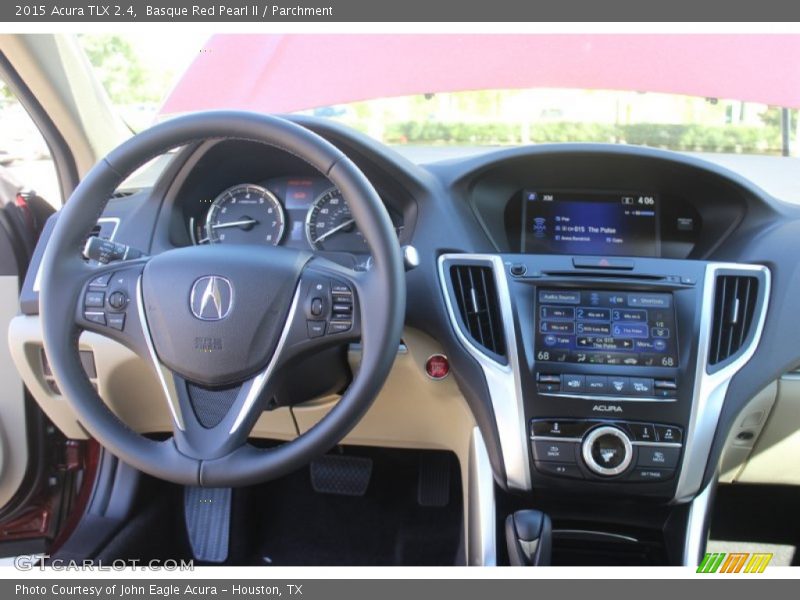 Basque Red Pearl II / Parchment 2015 Acura TLX 2.4