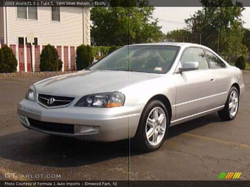 Satin Silver Metallic / Ebony 2003 Acura CL 3.2 Type S