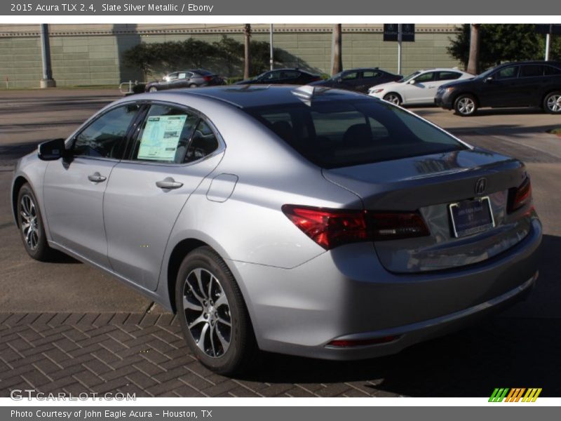 Slate Silver Metallic / Ebony 2015 Acura TLX 2.4