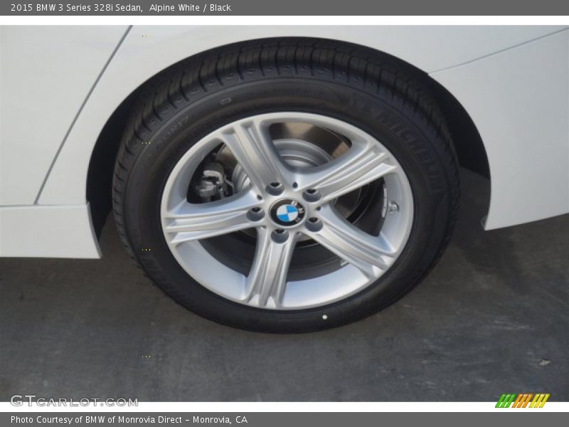 Alpine White / Black 2015 BMW 3 Series 328i Sedan