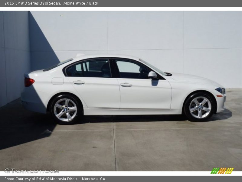 Alpine White / Black 2015 BMW 3 Series 328i Sedan