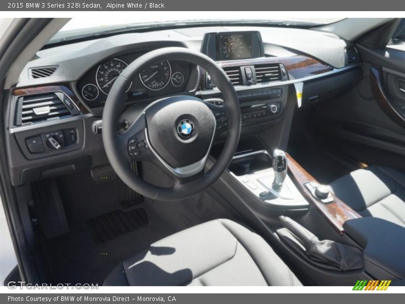 Alpine White / Black 2015 BMW 3 Series 328i Sedan