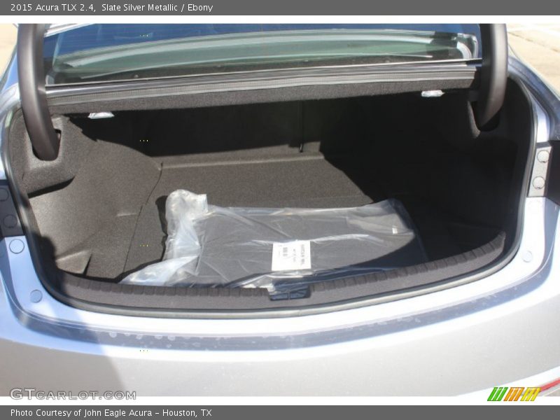 Slate Silver Metallic / Ebony 2015 Acura TLX 2.4
