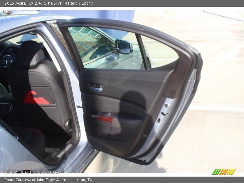 Slate Silver Metallic / Ebony 2015 Acura TLX 2.4