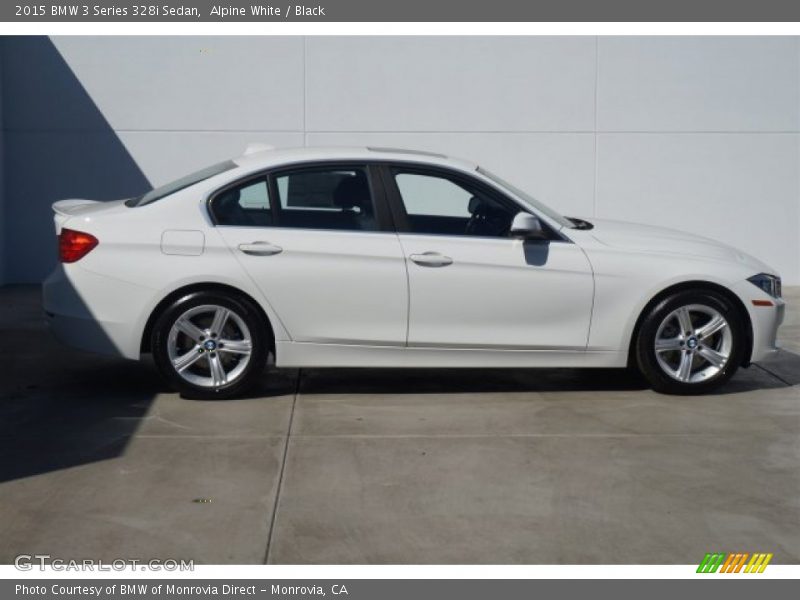 Alpine White / Black 2015 BMW 3 Series 328i Sedan