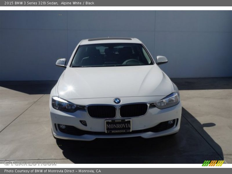 Alpine White / Black 2015 BMW 3 Series 328i Sedan