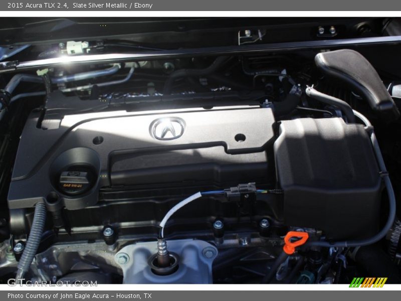 Slate Silver Metallic / Ebony 2015 Acura TLX 2.4