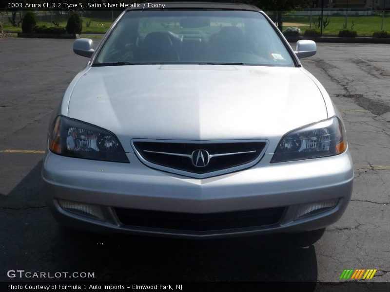 Satin Silver Metallic / Ebony 2003 Acura CL 3.2 Type S